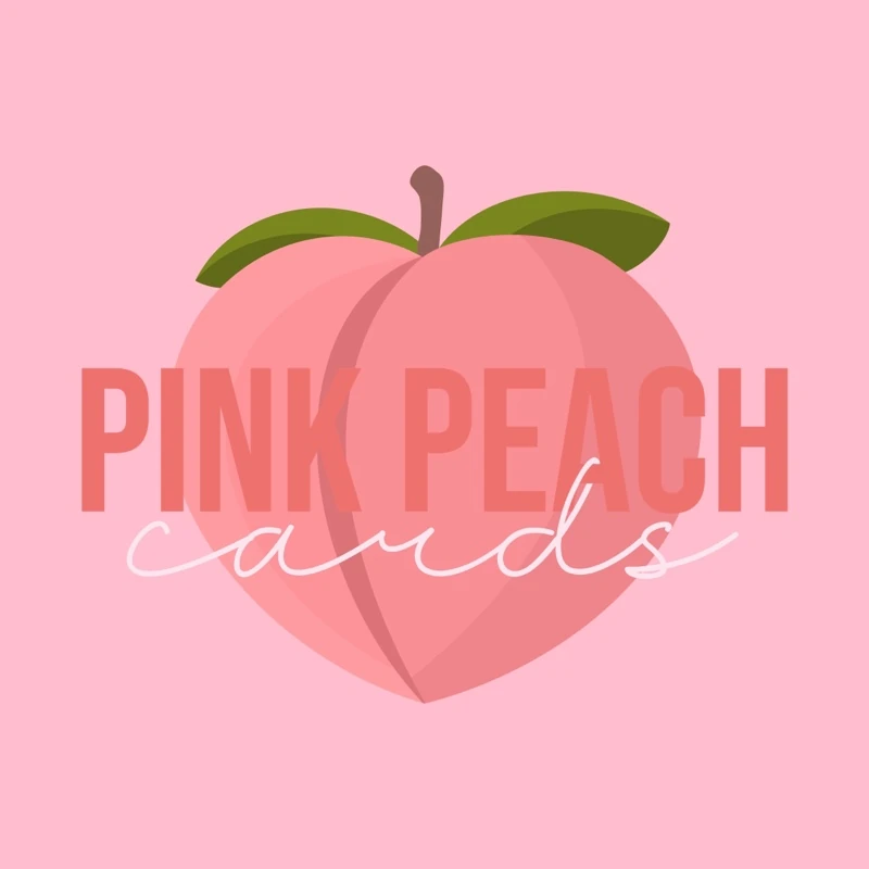 Pink Peach Cards