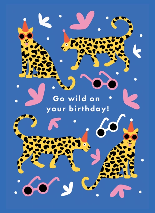 Wild Leopard Birthday