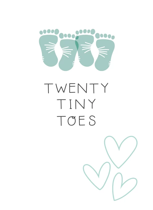 Twenty Tiny Toes - 2 Boys