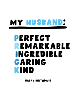 My Husband - PRICK