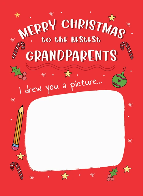 Merry Christmas to the Bestest Grandparents