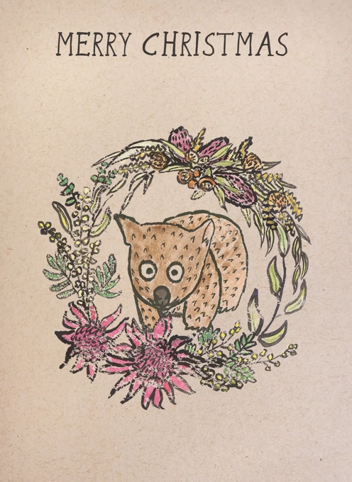 Wombat Wreath