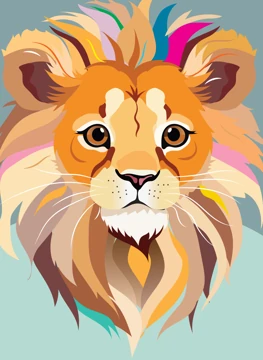 Lion Encouragement Card | Stay Brave
