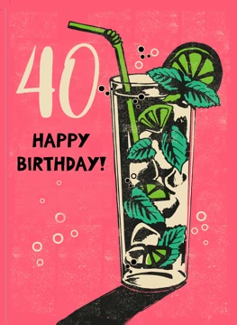 40 Happy Birthday!