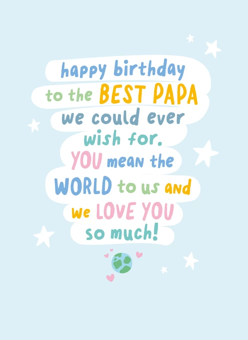 Happy Birthday, Best Papa