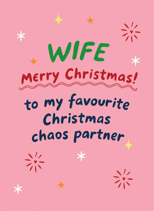 Wife Merry Christmas