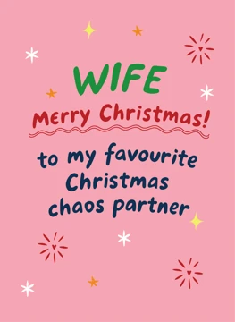 Wife Merry Christmas