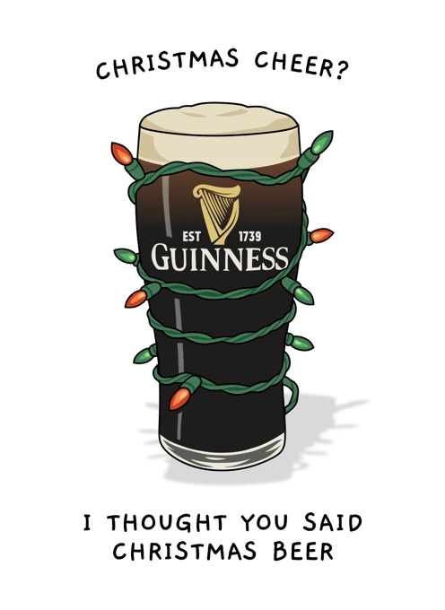 Christmas Cheer? I Thought You Said Christmas Beer