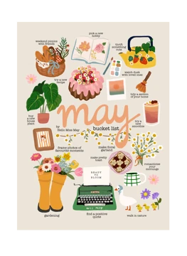 May Bucket List