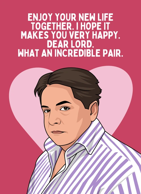 Enjoy Your New Life Together - Peter Marsh Meme