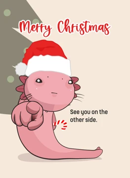Merry Christmas Sees You on the Other Side