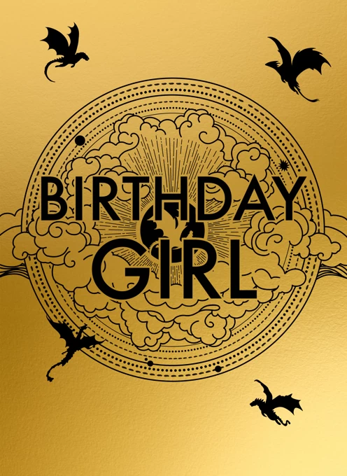 Birthday Girl - Dragon Fantasy Design