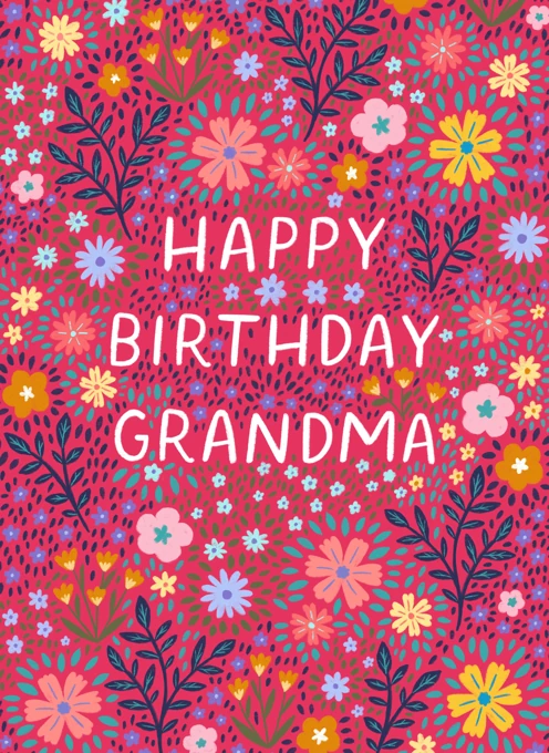 Happy Birthday Grandma