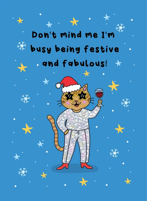 Busy Being Festive and Fabulous