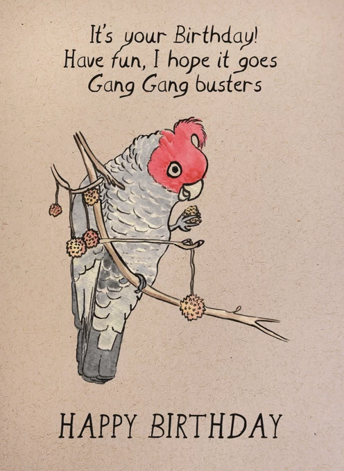 Gang Gang Busters - Happy Birthday