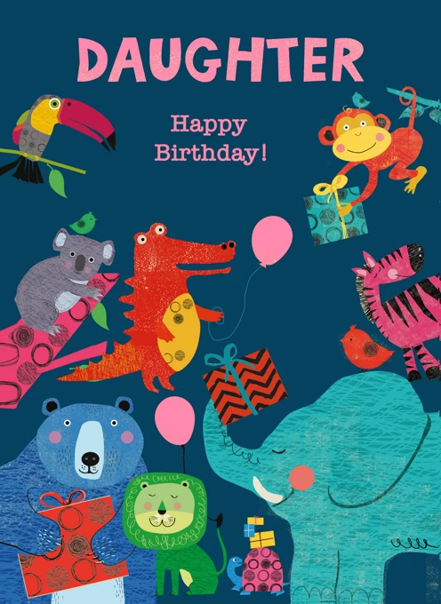 Daughter Birthday Jungle Party