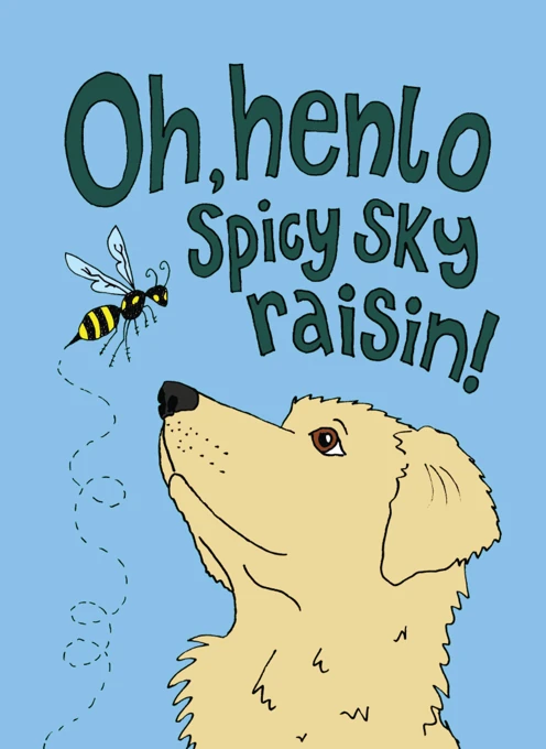 Oh, Hello Spicy Sky Raisin!