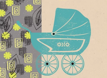 New Baby Boy Card