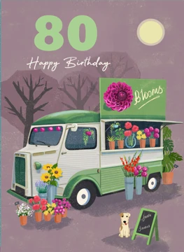 80 Happy Birthday Blooms
