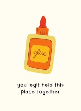 You Held This Place Together