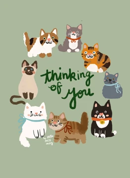 Thinking of You - Cats
