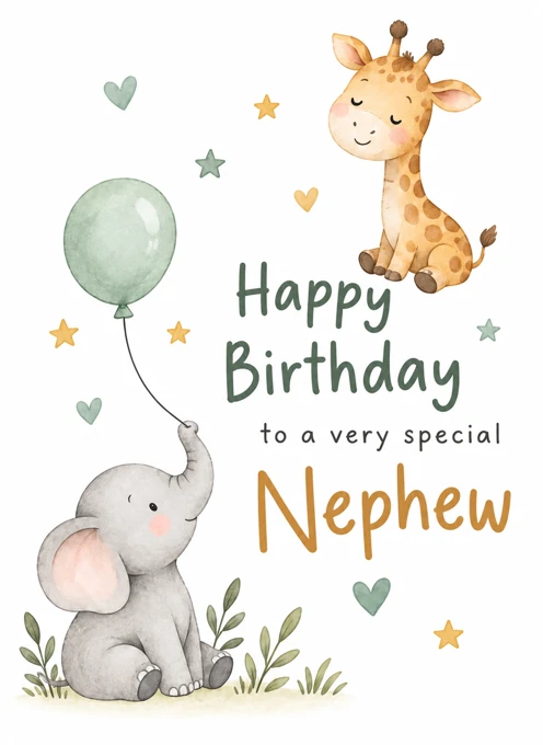 Happy Birthday to a Very Special Nephew