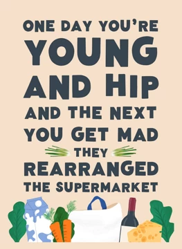 Rearranged Supermarket