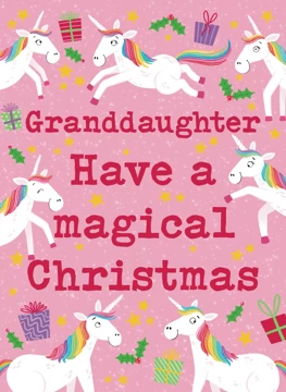 Granddaughter Unicorn