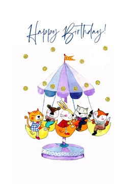 Happy Birthday Merry Go Round