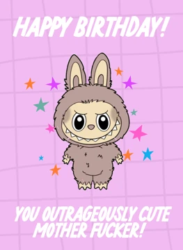 Labubu Cute Mothers*cker