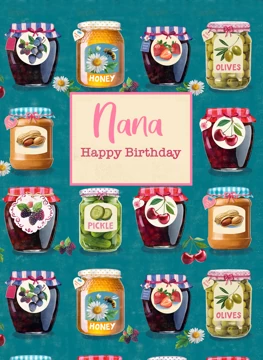 Nana - Happy Birthday Preserves
