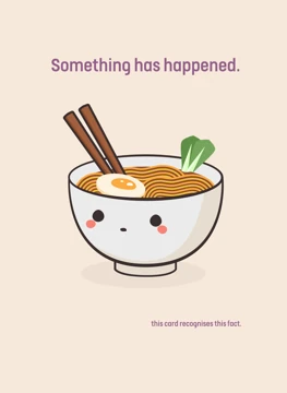 Something has happened