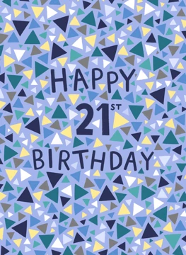 Geometric - Happy 21st Birthday
