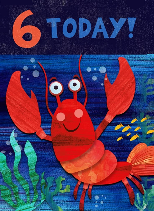 Age 6 Lobster Birthday