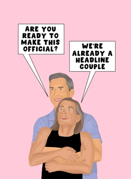 We're Already a Headline Couple