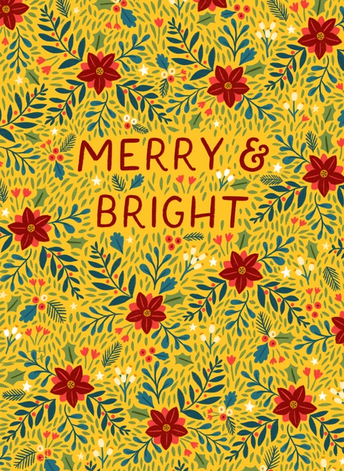 Merry & Bright - Floral