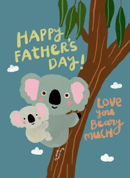 Happy Father's Day, Love You Beary Much