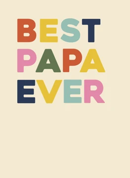Best Papa Ever