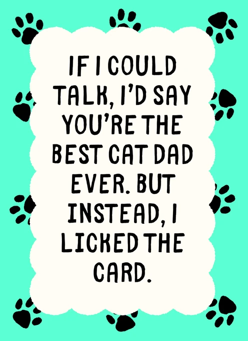 Best Cat Dad Ever