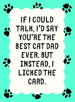 Best Cat Dad Ever