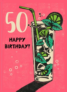 50 Happy Birthday! Cocktail