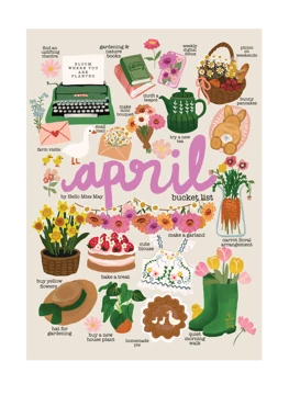 April Bucket List