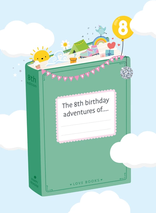 The 8th Birthday Adventures Book