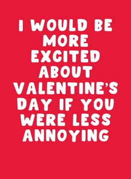 Less Annoying Valentine