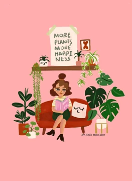 More Plants, More Happiness