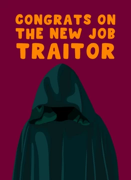 Celebrity Traitors New Job