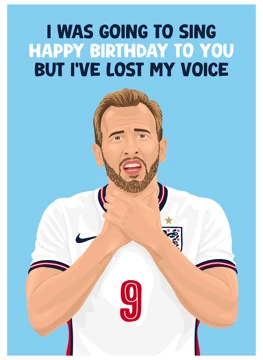 I Was Going to Sing Happy Birthday - Harry Kane