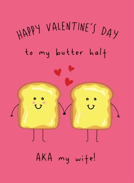 To My Butter Half - Wife