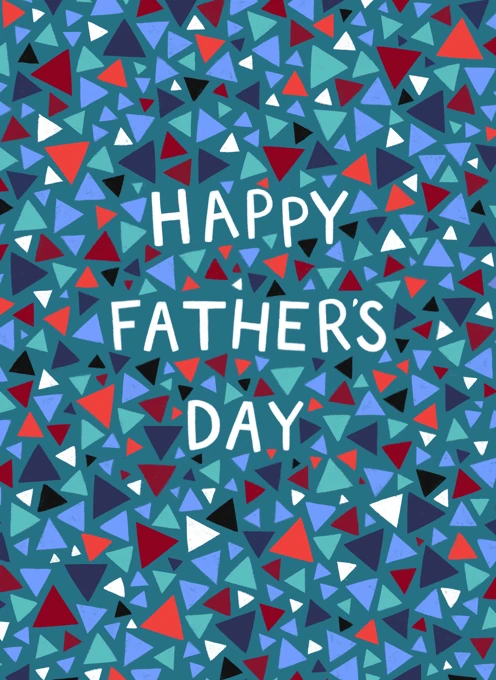 Geometric Happy Father's Day