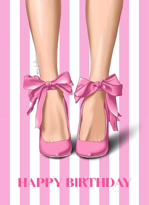 Happy Birthday in Pink